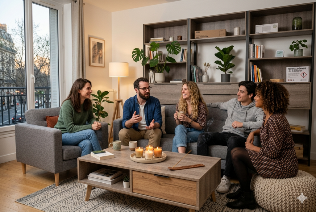 Analyse des COV dans l'air intérieur