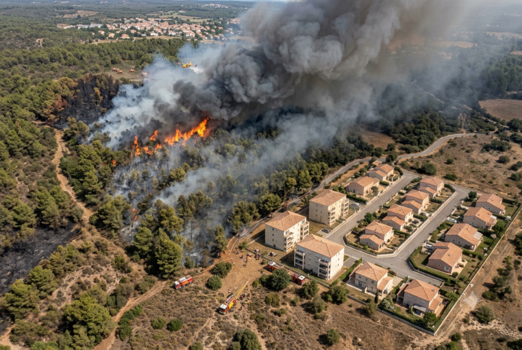 incendie de forêt et qualité de l'air intérieur