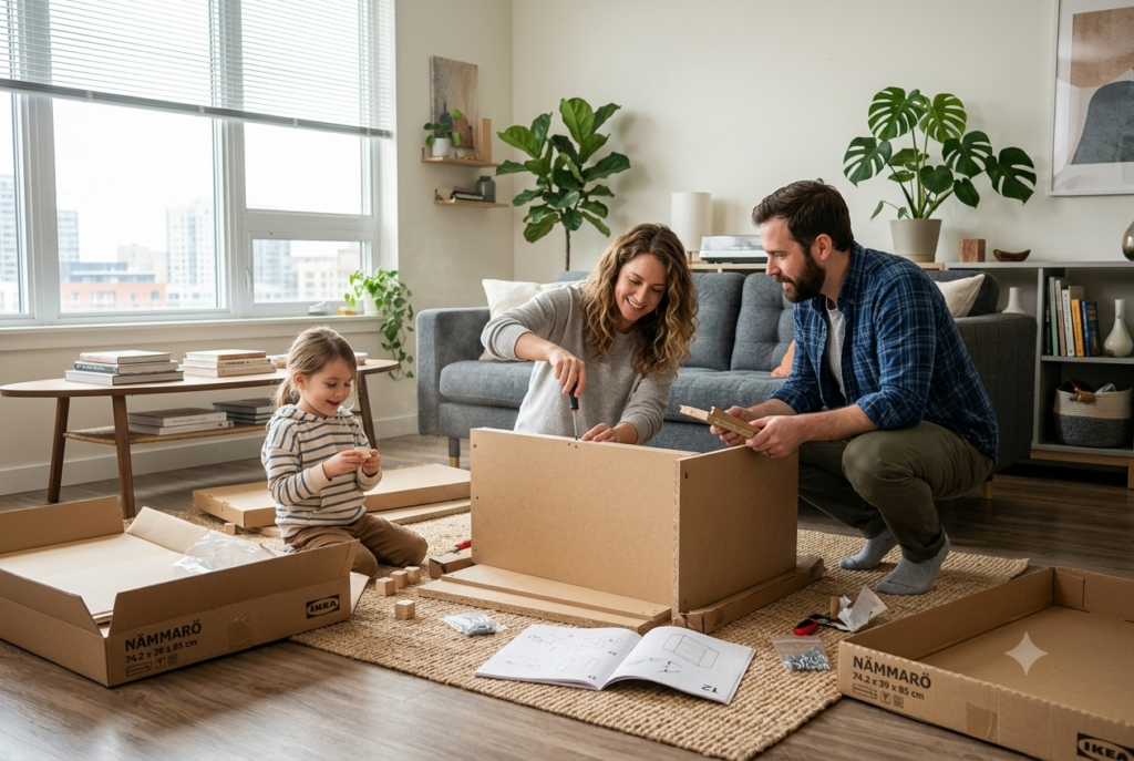 mobilier neuf et qualité de l'air intérieur