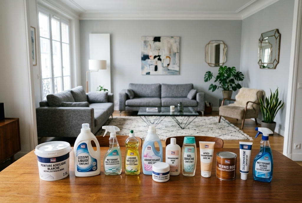 thiazolinone dans l'air intérieur