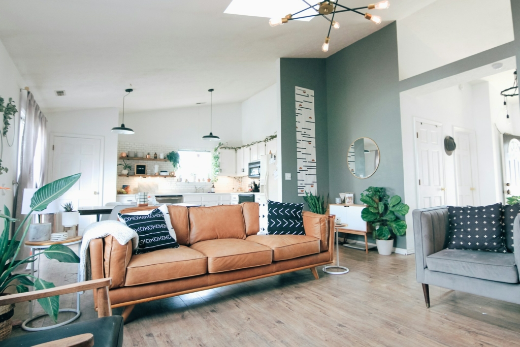 purificateur d'air intérieur pour un salon