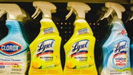 Les produits ménagers dégradent la qualité de l'air intérieur