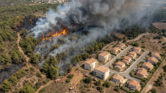 incendie de forêt et qualité de l'air intérieur